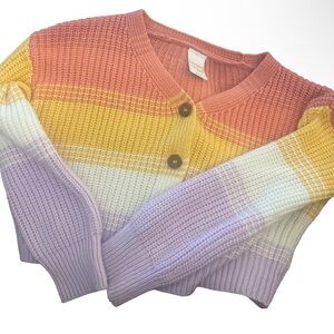 Jumping Beans Girl Sweater Cardigan  size 6